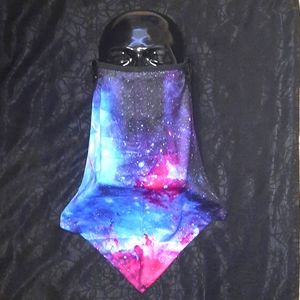 Galaxy Sky Aurora Face Mask